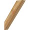 Ekena Millwork 4"W x 18"D x 22"H Traditional Rough Sawn Knee Brace, Western Red Cedar BRC04X18X22TRA00RWR - alternate 1